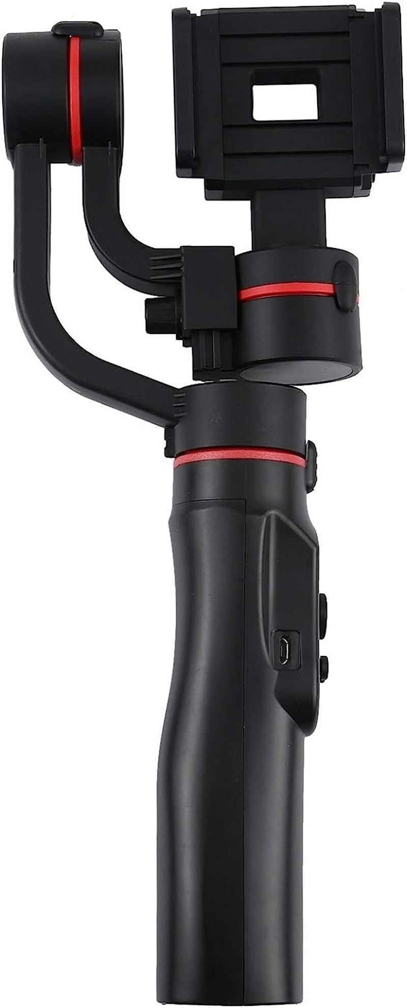 HUIFANGBU H2 Mobile Phone Stabilizer Three-Axis Anti-Shake Handheld Camera Gimbal Smart Camera Gimbal (Color : Red)  HUIFANGBU   