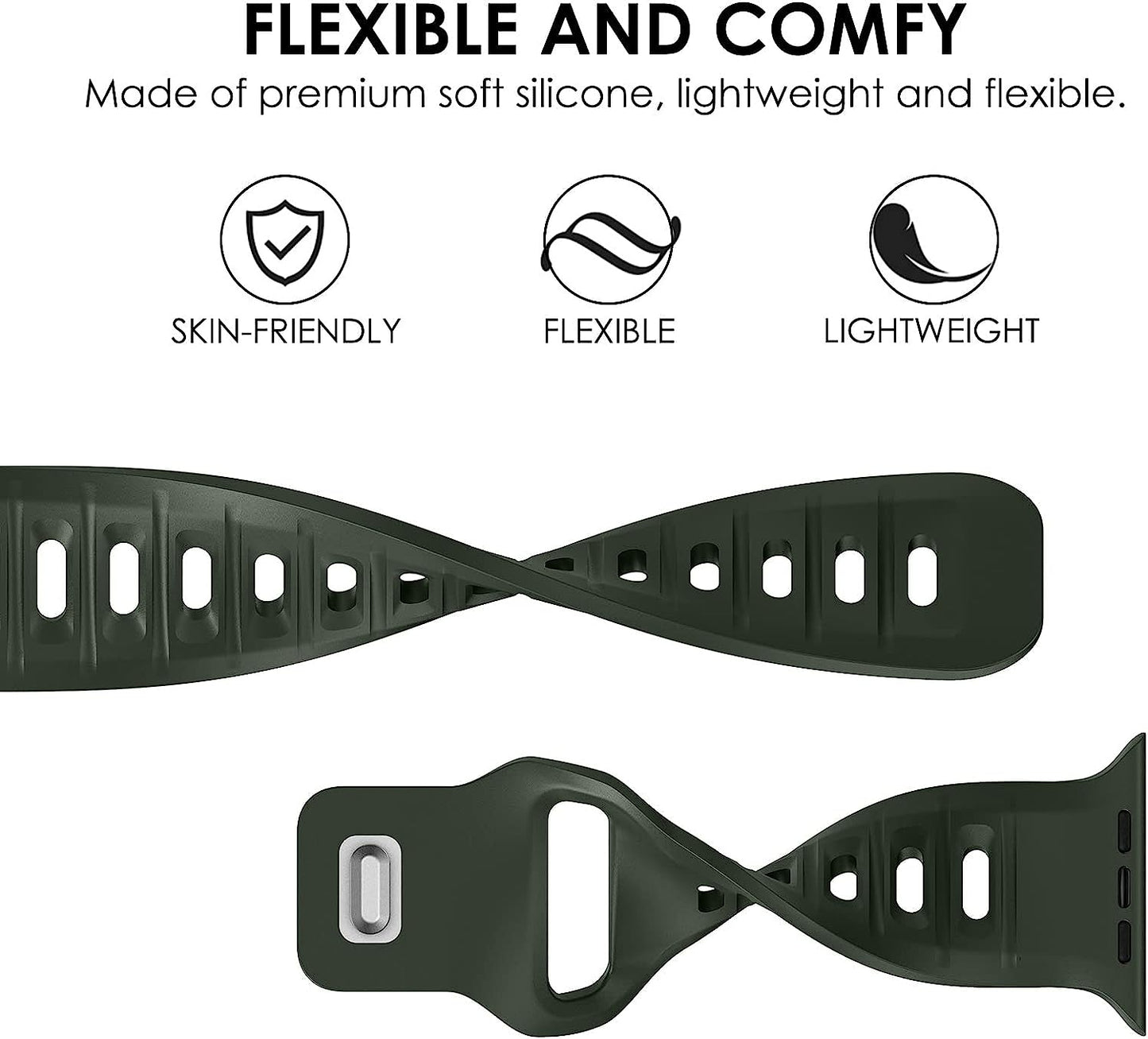 Newways Sport Band Compatible with Apple Watch Bands  NewWays   