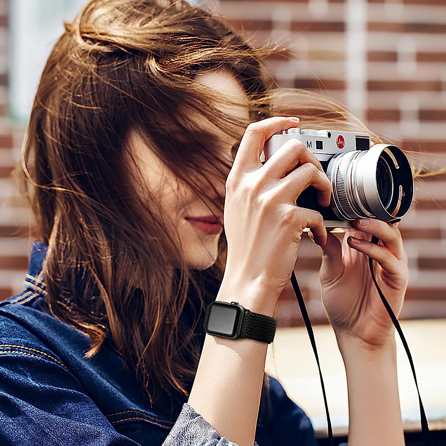 Lerobo Elastic Bands Compatible with Apple Watch Bands 44Mm 42Mm 38Mm 40Mm,Stretchy Solo Loop Soft Nylon Strap Replacement Band for Iwatch/Apple Watch SE Series 6,Series 3,Series 5 4 3 2 1 Women Men  PJStore-US   