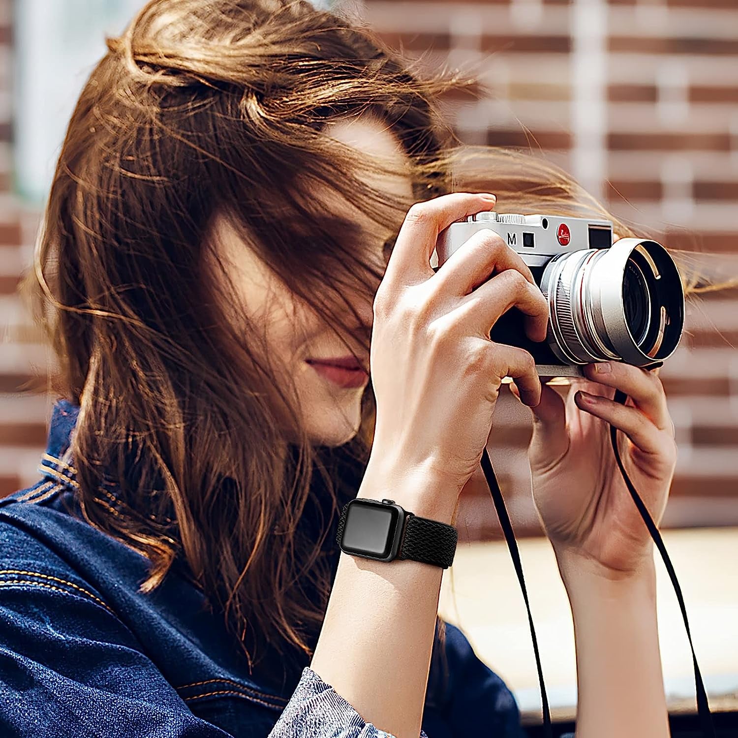 Lerobo Elastic Bands Compatible with Apple Watch Bands 44Mm 42Mm 38Mm 40Mm,Stretchy Solo Loop Soft Nylon Strap Replacement Band for Iwatch/Apple Watch SE Series 6,Series 3,Series 5 4 3 2 1 Women Men  PJStore-US   