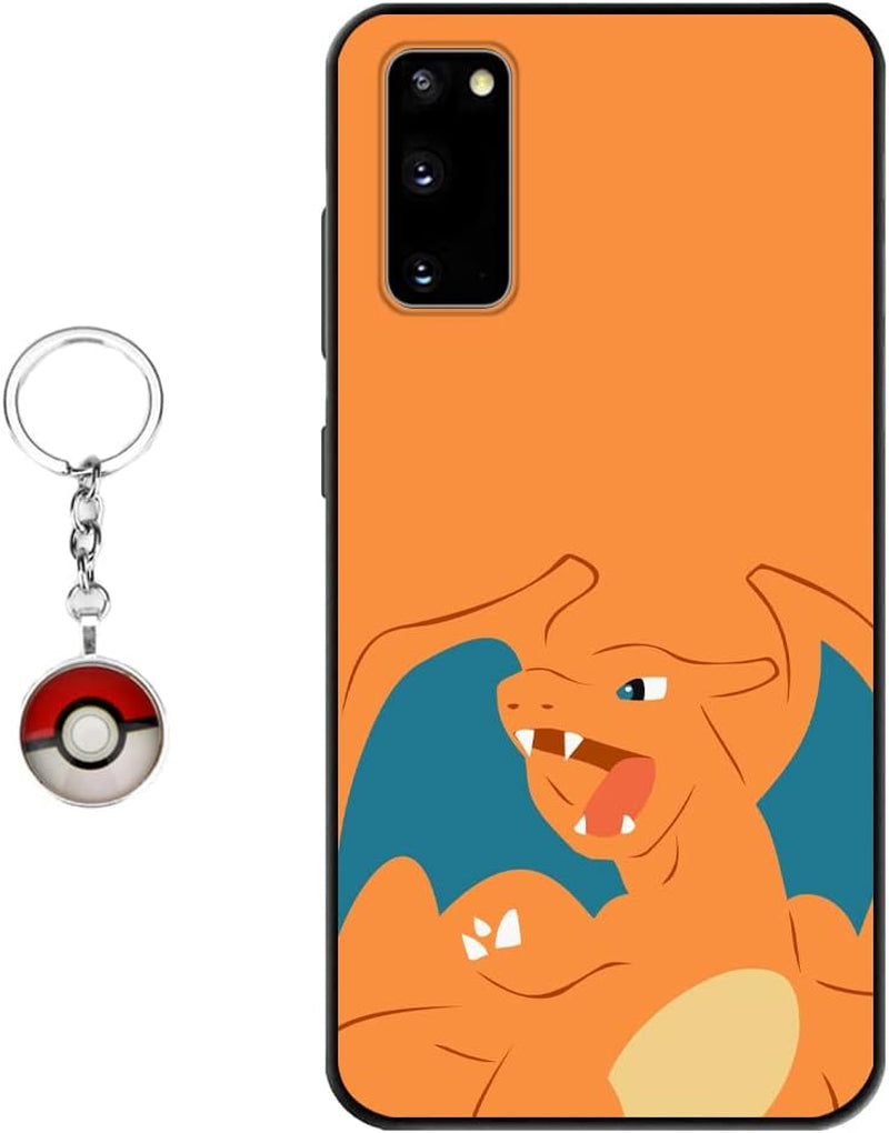 Starrycase Compatible with Samsung Galaxy S21 plus Case Anime Cute Design Soft Silicone Animation Cartoon Kawaii Cool Case for Samsung Galaxy S21 plus (With Figure Keychain)  Starrycase Case 6 Samsung Galaxy A42 5G 