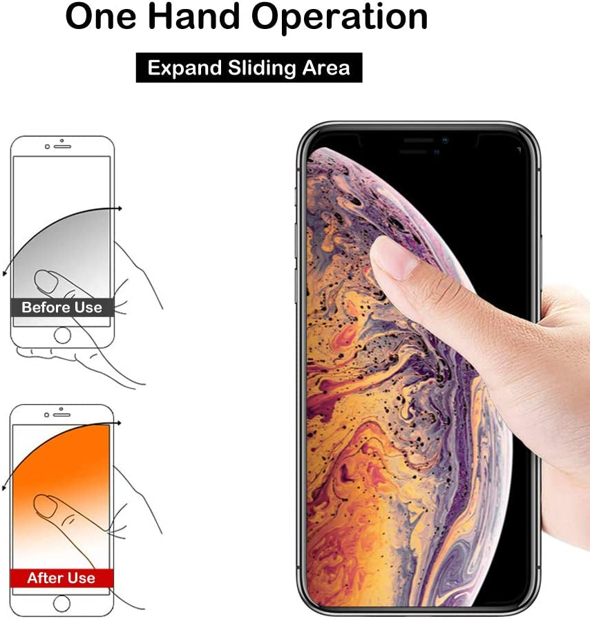 Cell Phone Ring Holder Finger Kickstand - Pikabo 360 Degree Rotation Metal Ring Grip for Magnetic Car Mount Compatible with Iphone, Samsung, All Smartphone. (Glitter Silver)  Pikabo   