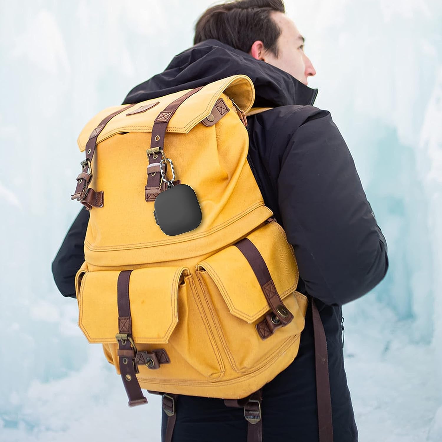 Damonlight Case for Beats Fit Pro Silicone Protective Case Cover (Black)  DamonnLight   