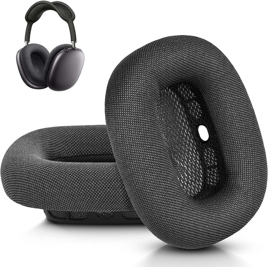 Ear Cushions for Airpods Max, Comfortable Headphones Accessories Replacement Earpads Ear Cups for Apple Airpods Max Headphones - Space Gray, Black  IGRONE   