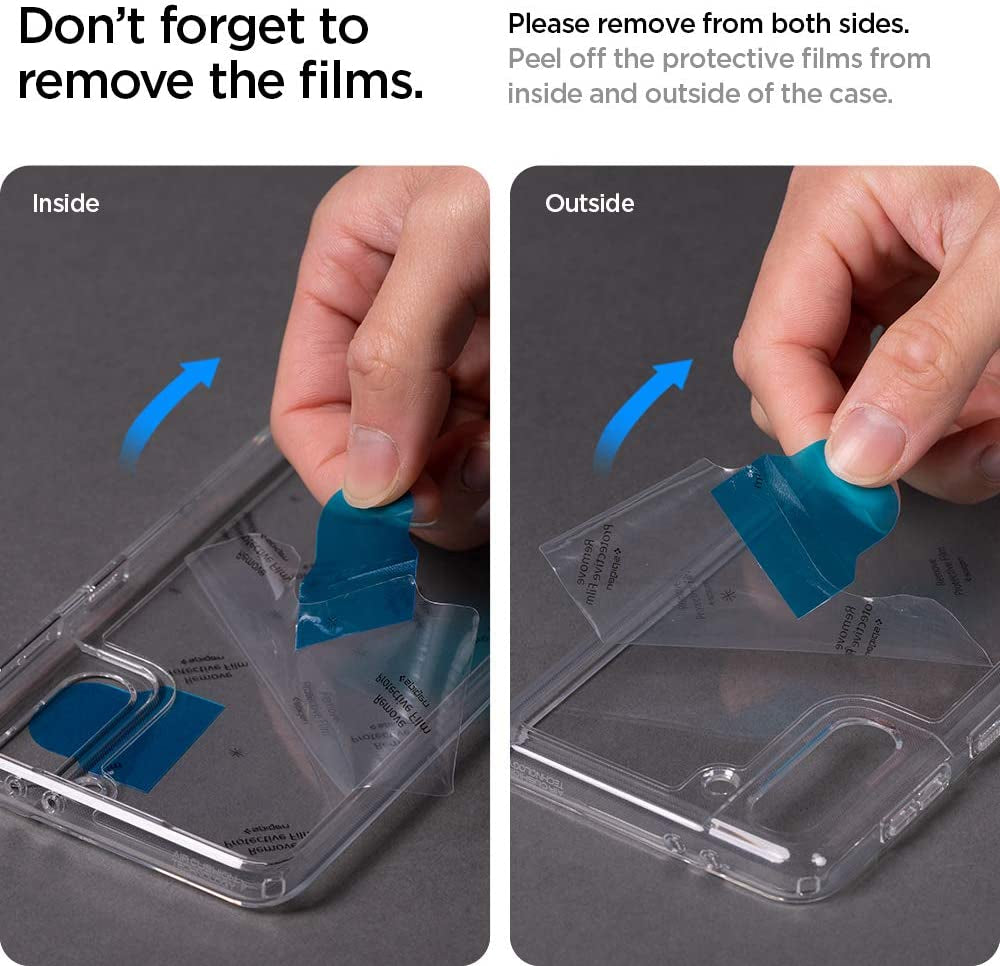 Spigen Ultra Hybrid Designed for Galaxy S21 plus Case (2021) - Crystal Clear  Spigen   