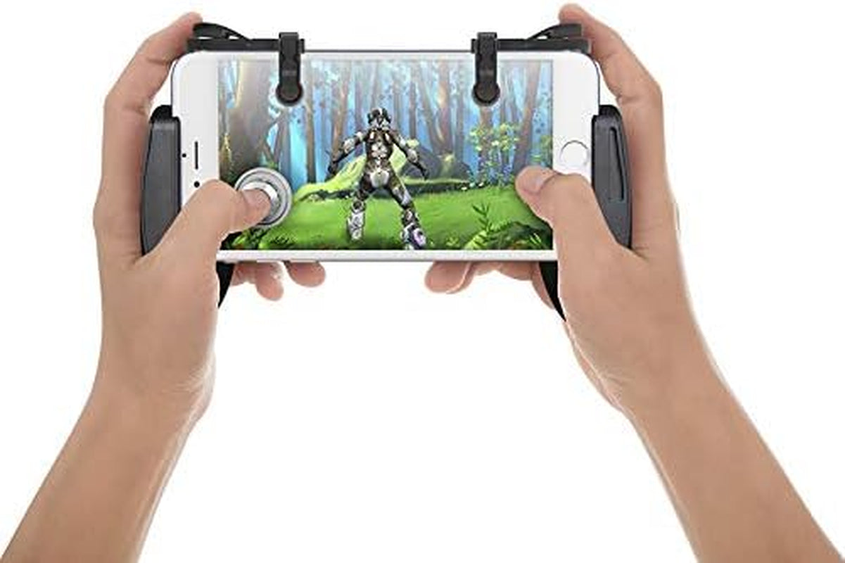 3-In-1 Mobile Gaming Bundle Includes Thumb Stick, L1R1 Triggers and Controllers. Fps, RPG, MOBA and Console Port Compatible, Designed to Work with All Smartphones  Emerge   