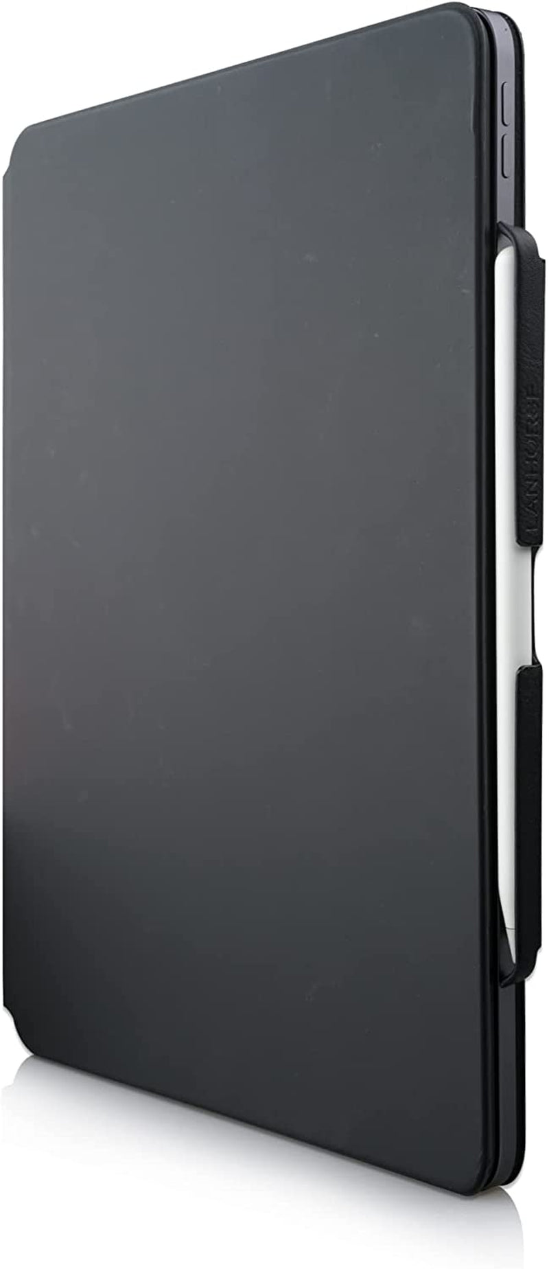 Lanhorse Air Pencil Holder Compatible for Apple Pencil 2Nd Gen, Handmade with Leather, to Be Used for Magic Keyboard, Smart Keyboard Folio, Smart Folio. (Black)  lanhorse   