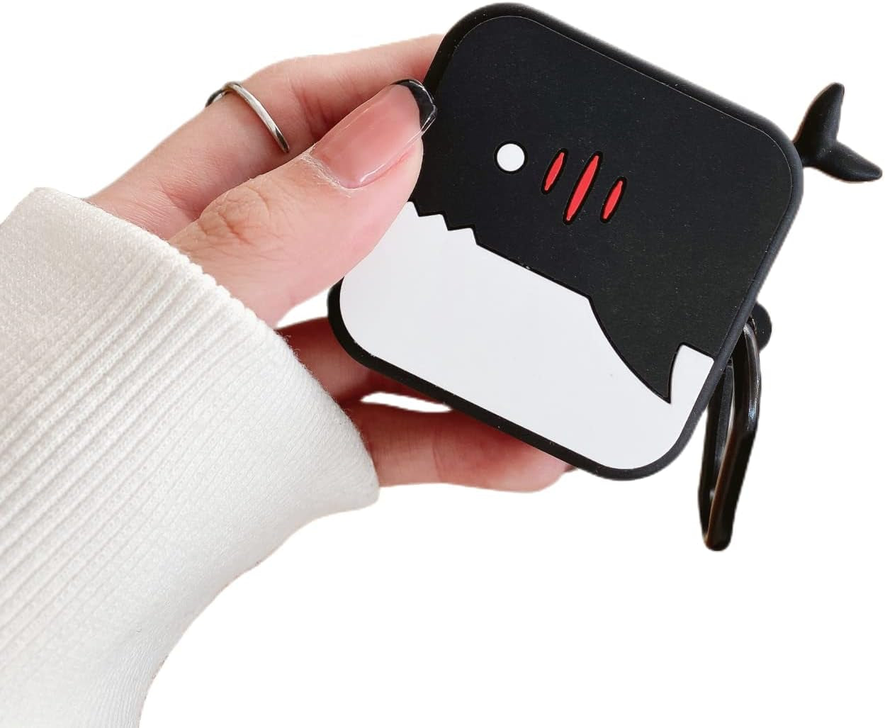 Aikeduo Secure Lock Case for Samsung Galaxy Buds Live Case Shock-Absorbing Cute Fish Pattern Design Protective Cover Silicone Shell Boys Girl Protective Case  AiKeDuo   