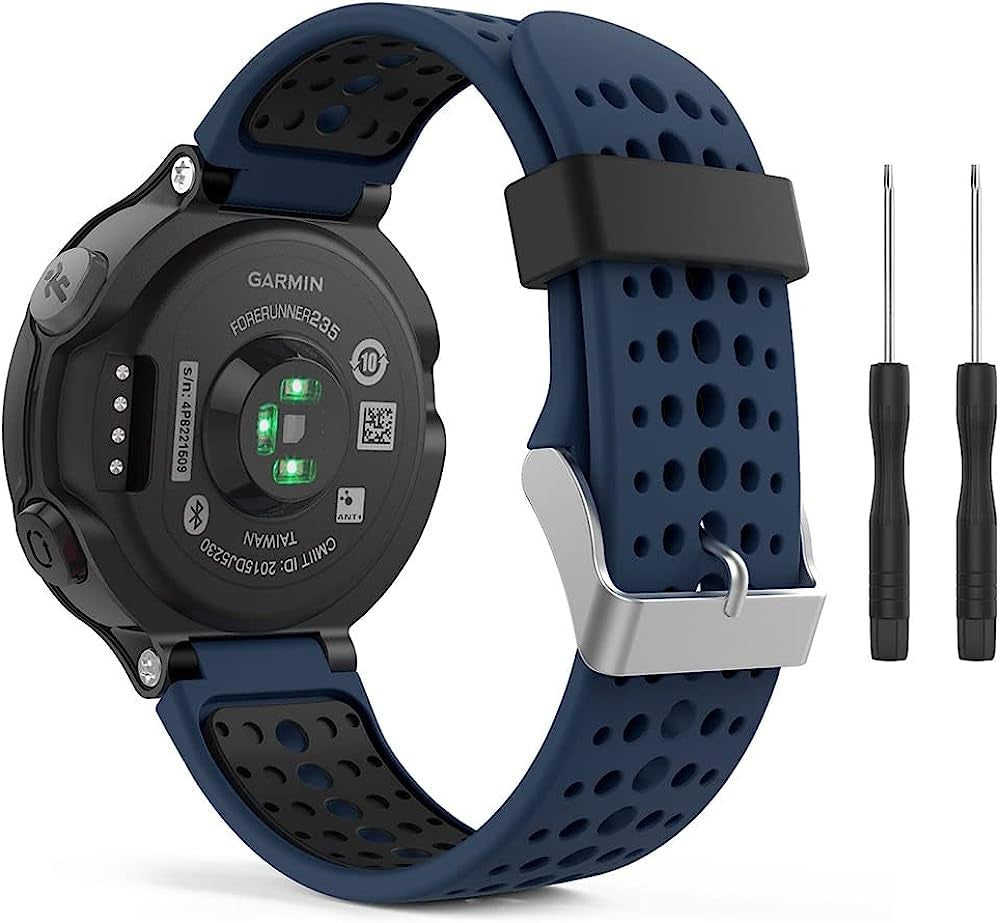 SAWIDEE Fashion Bands for Garmin Forerunner 220 Watch Band Silicone Bracelet for Forerunner 230/620/630/735XT/235 Lite Replacement Strap  SAWIDEE   