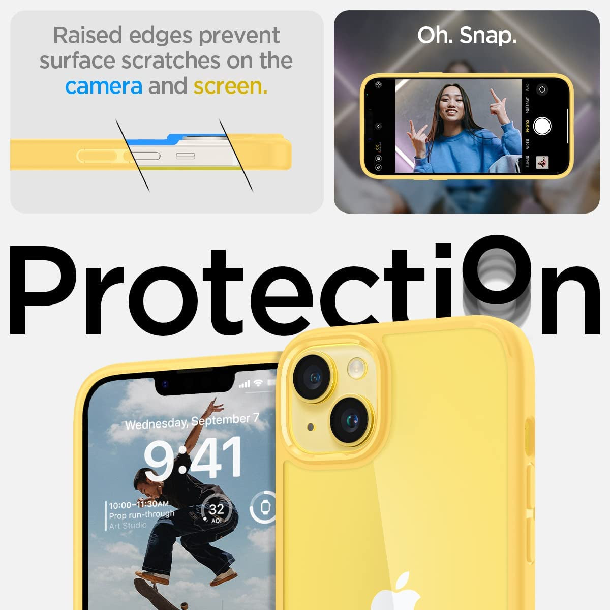 Spigen Butter Yellow Designed for Iphone 14 Case (2022) - Butter Yellow  Spigen   