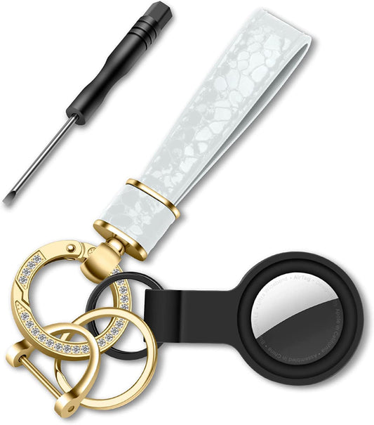 ZUOYOUZ Car Keychain with Airtag Case, Universal Fob Keychain Accessories, Key Chain Holder as Christmas Gift for Women, Men  ZUOYOUZ   