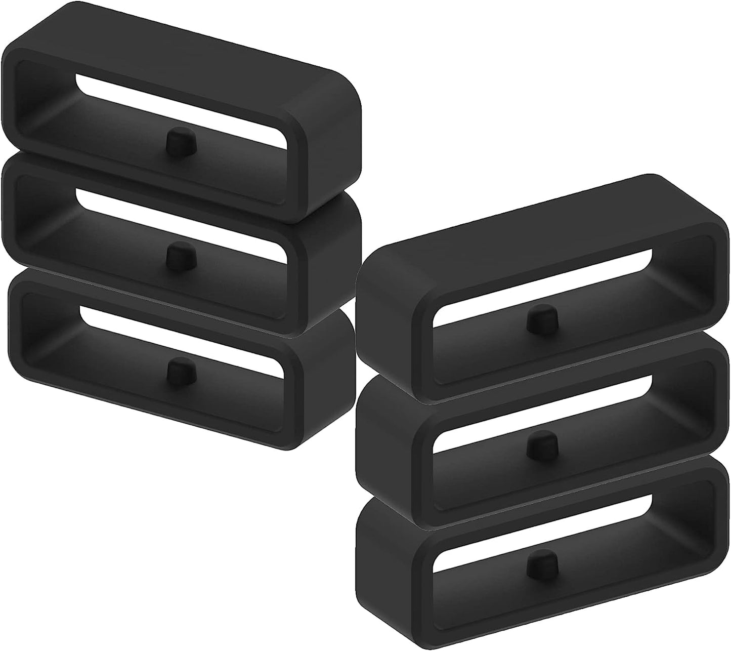 Band Keeper Compatible with Amazfit GTR 4/GTR 3/GTR 3 Pro/Gtr 2E,Ticwatch Pro 3,Huawei Watch GT 2 Loop Holder Fastener Rings Watch Bands Replacement Silicone Connector Strap Security Keeper Rings  NineHorse   