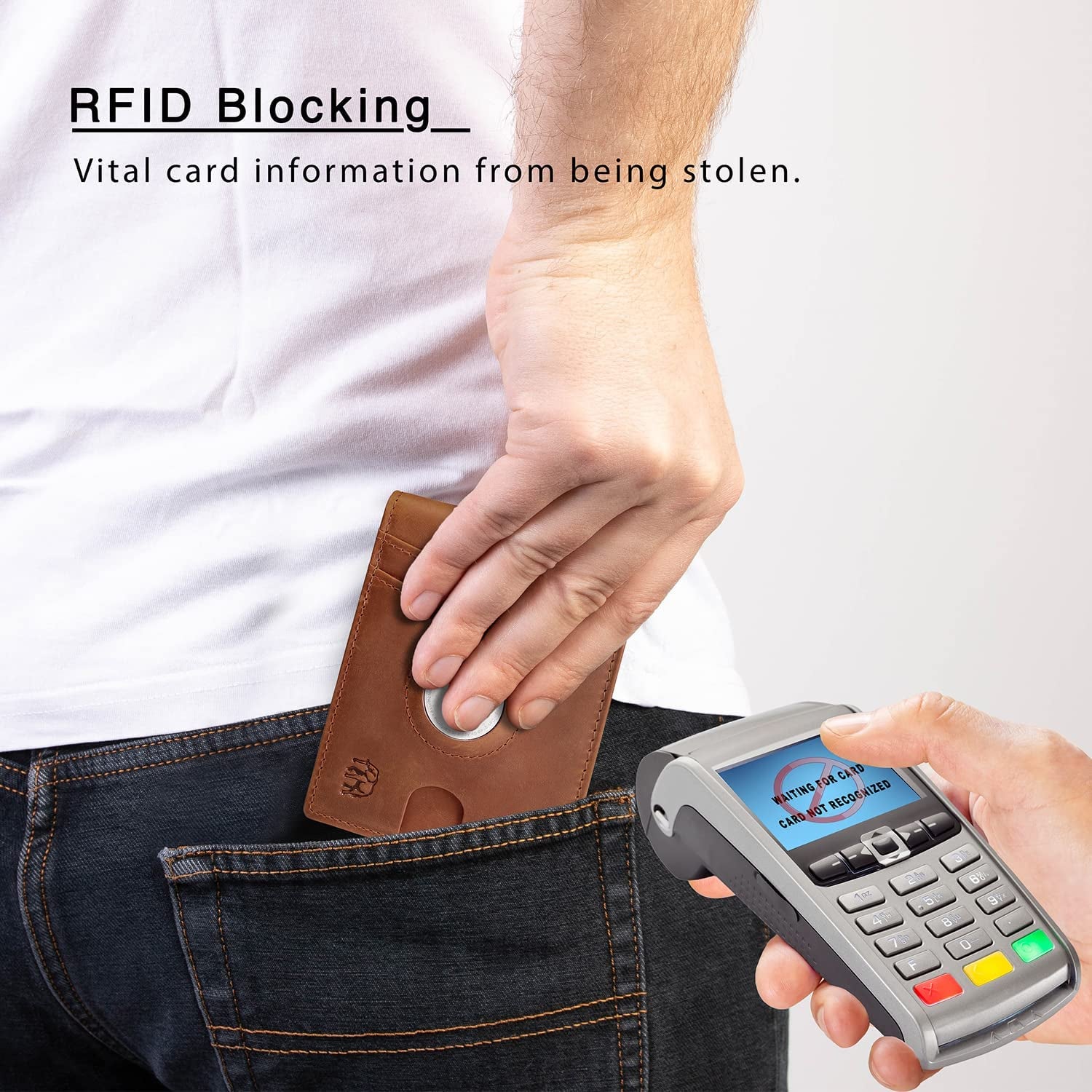 Bitaldi Airtag Wallet | Mens Wallet with Airtag Holder | RFID Blocking Wallet with Robust Removable Money Clip | Durable 000001 Apple Tag Bi-Fold Wallet  Bitaldi   