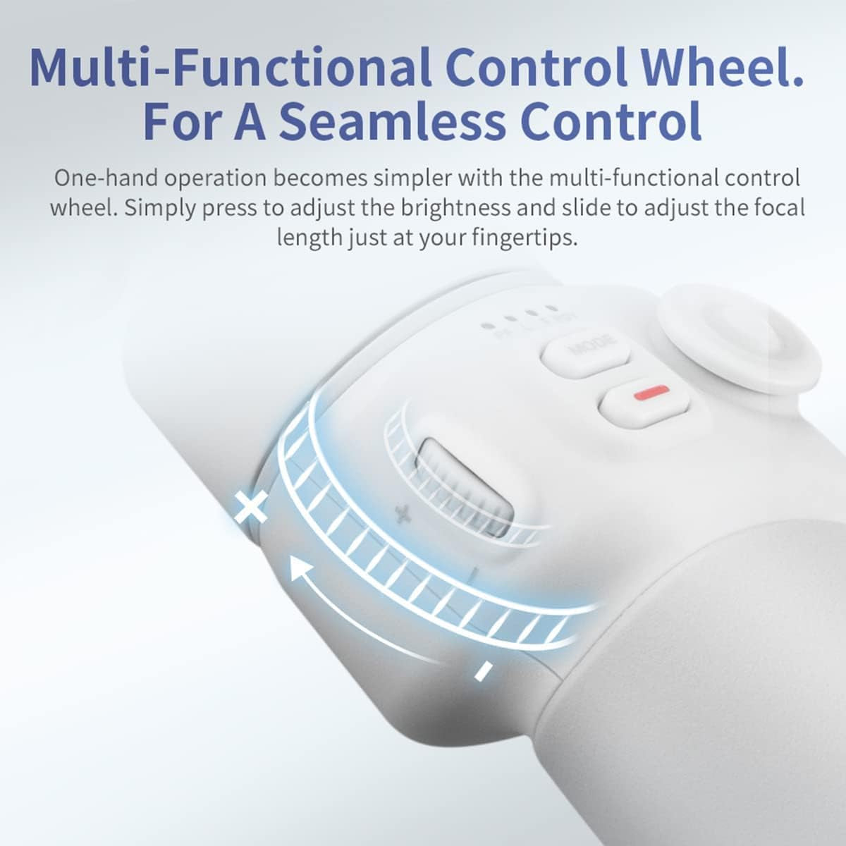 Zhiyun Smooth Q4 Combo Smartphone Gimbal Stabilizer, 215Mm Built-In Extension Rod 5500K Magnetic Fill Light Compatible with Android and Iphone for Vlog Tiktok Youtube Video  zhi yun   