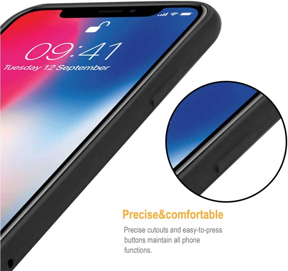 FZZSZS Case for Oneplus Nord N30,Soft Anti-Scratch Black Protective Shell Silicone Flexible TPU Phone Case Protection Cover for Oneplus Nord N30 (6.72") - LLM46  FZZSZS   