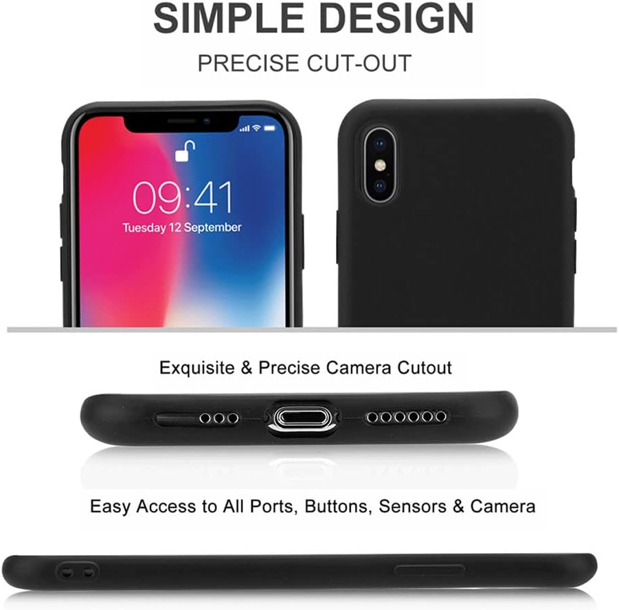 FZZSZS Case for Oneplus Nord N30,Soft Anti-Scratch Black Protective Shell Silicone Flexible TPU Phone Case Protection Cover for Oneplus Nord N30 (6.72") - LLM46  FZZSZS   