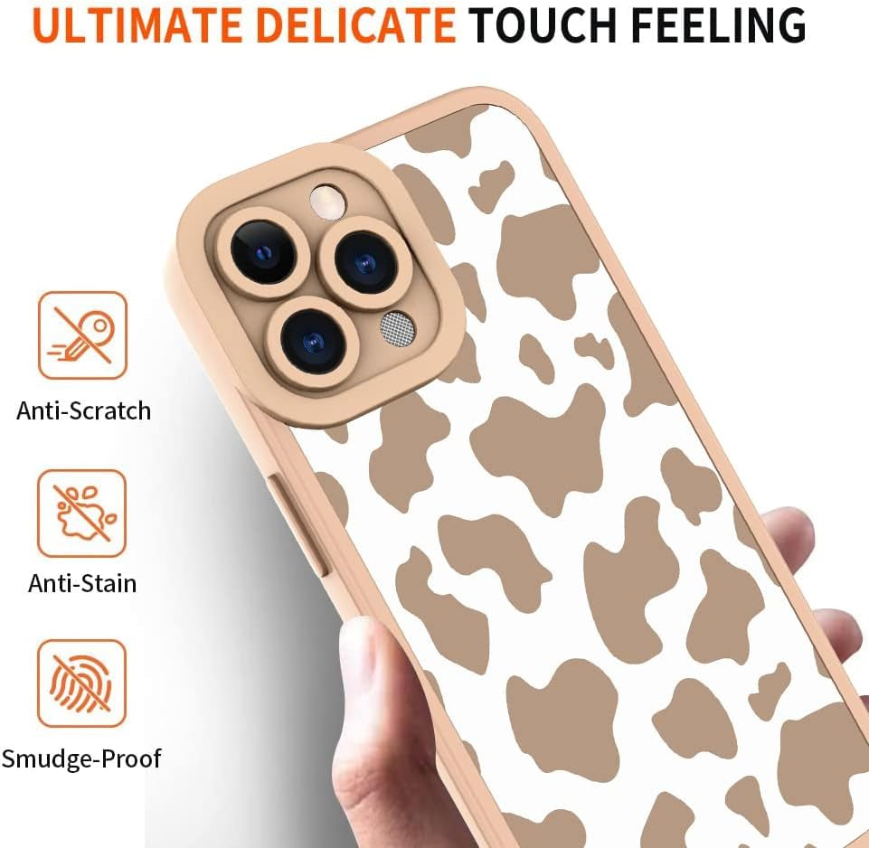 ZIYE for Iphone 11 Pro Max Case Cow Pattern Phone Case with Camera Protection,Silicone TPU Phone Protective Cover Cheetah Design Cases Compatible with Iphone 11 Pro Max 6.5 Inch  ZIYE   