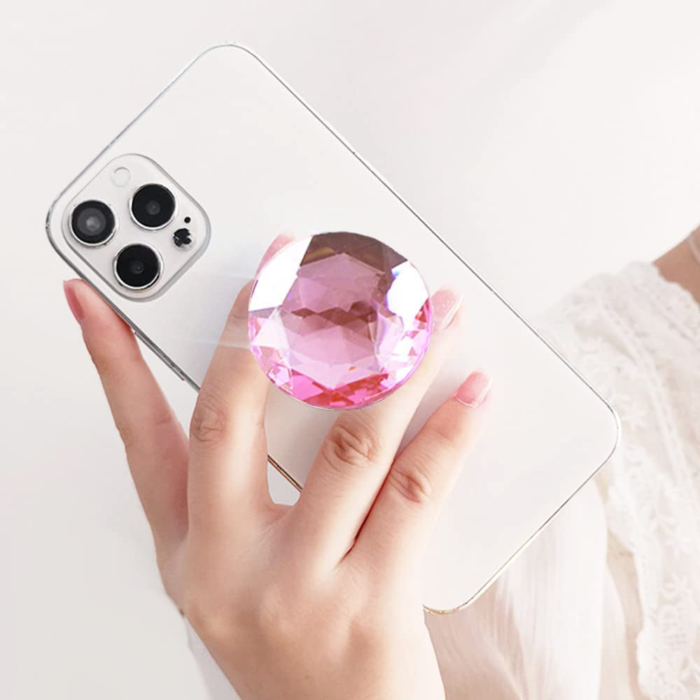 ZOSTLAND 3Pack Naughty Funny Blue Alien ET Handstand Stitch Phone Ring Universal 360°Adjustable Phone Case Finger Grip Stand Holder Desk Stent Mount Car Compatible with Iphone 13 12 11 MAX X plus Ipad  ZOEAST 1PC Pink  