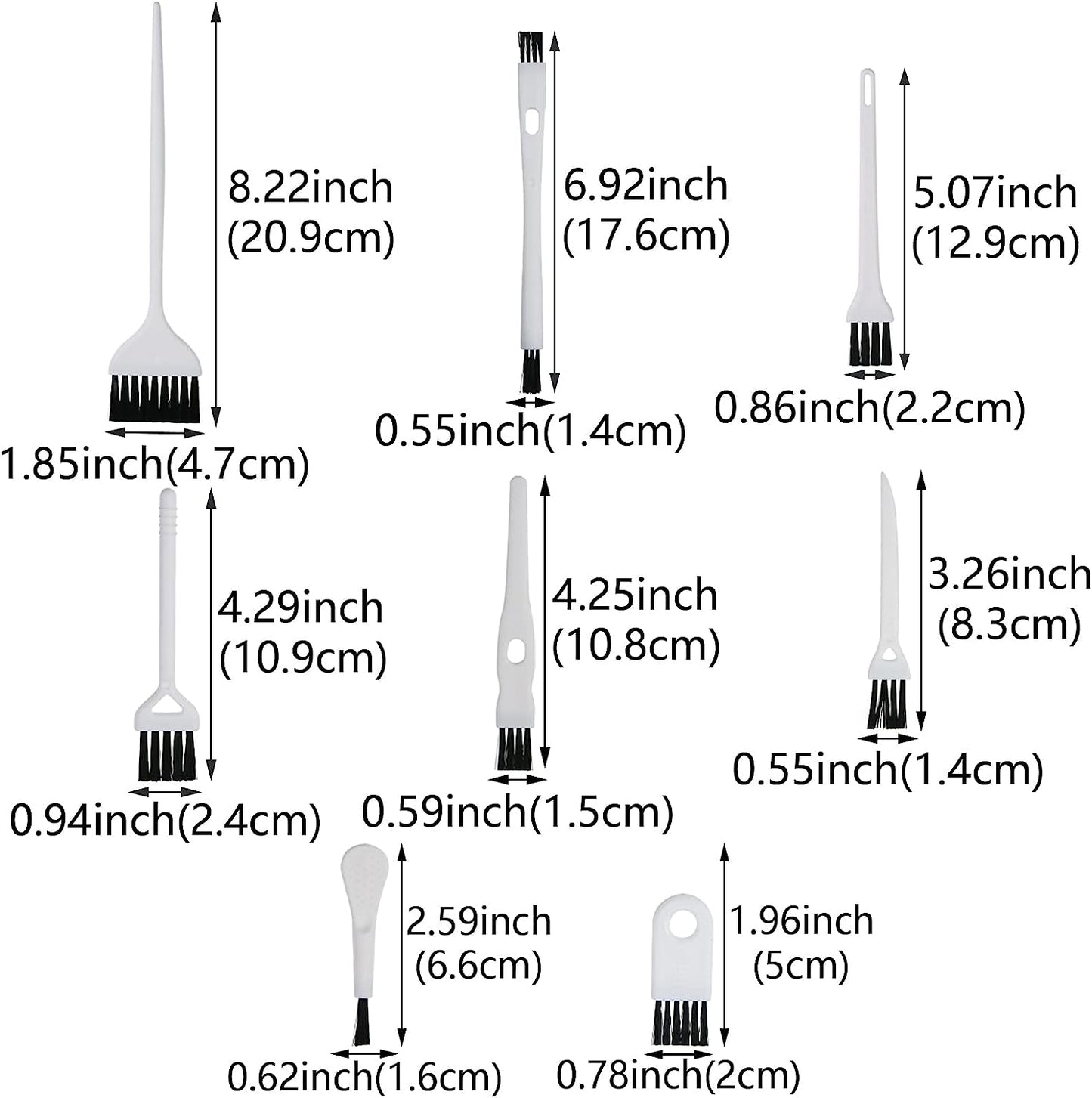 16 Pack Computer Cleaning Kit for Computer Camera Phone Sewing Machine Keyboard Antistatic Cleaning Brush Kit for More Lightweight Durable Electronics Cleaning Brush Set  Auswalar   