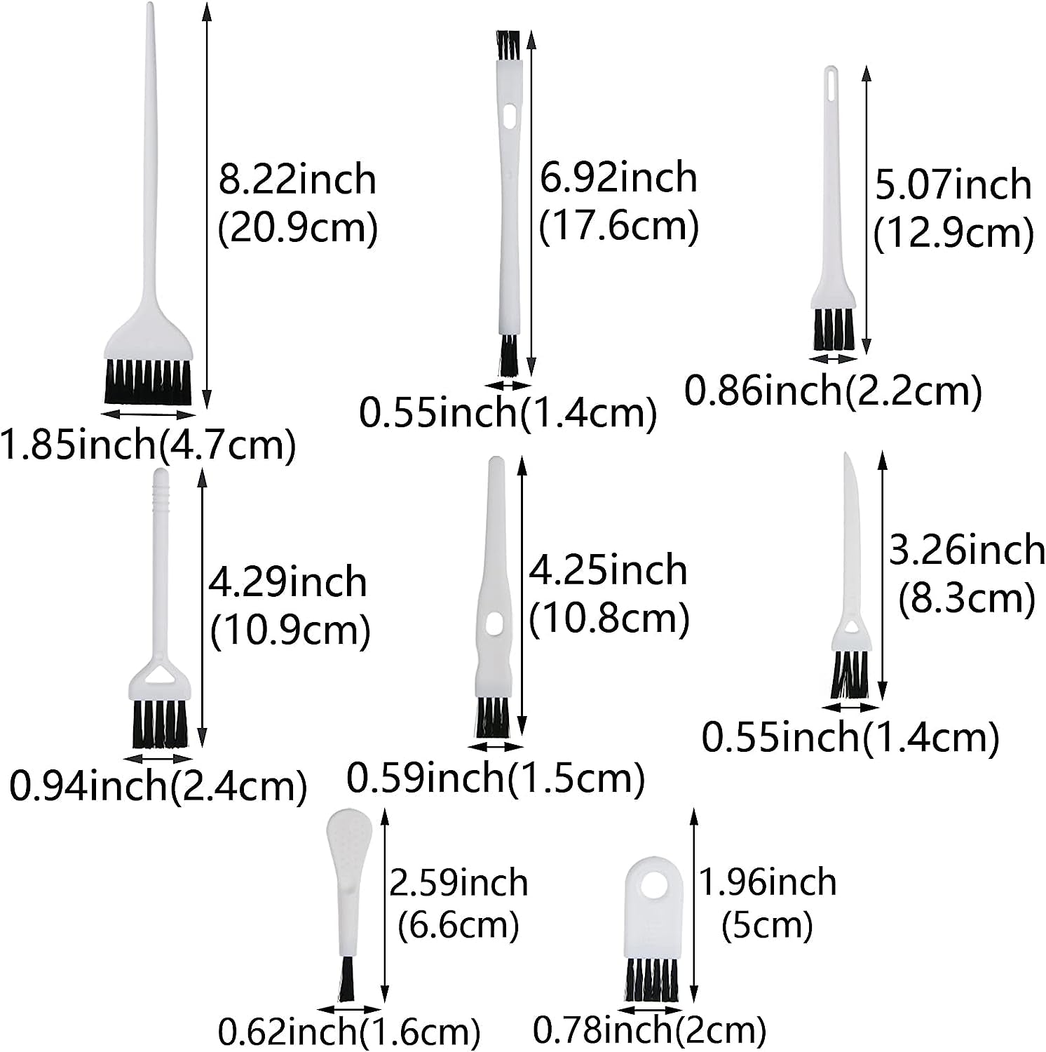 16 Pack Computer Cleaning Kit for Computer Camera Phone Sewing Machine Keyboard Antistatic Cleaning Brush Kit for More Lightweight Durable Electronics Cleaning Brush Set  Auswalar   