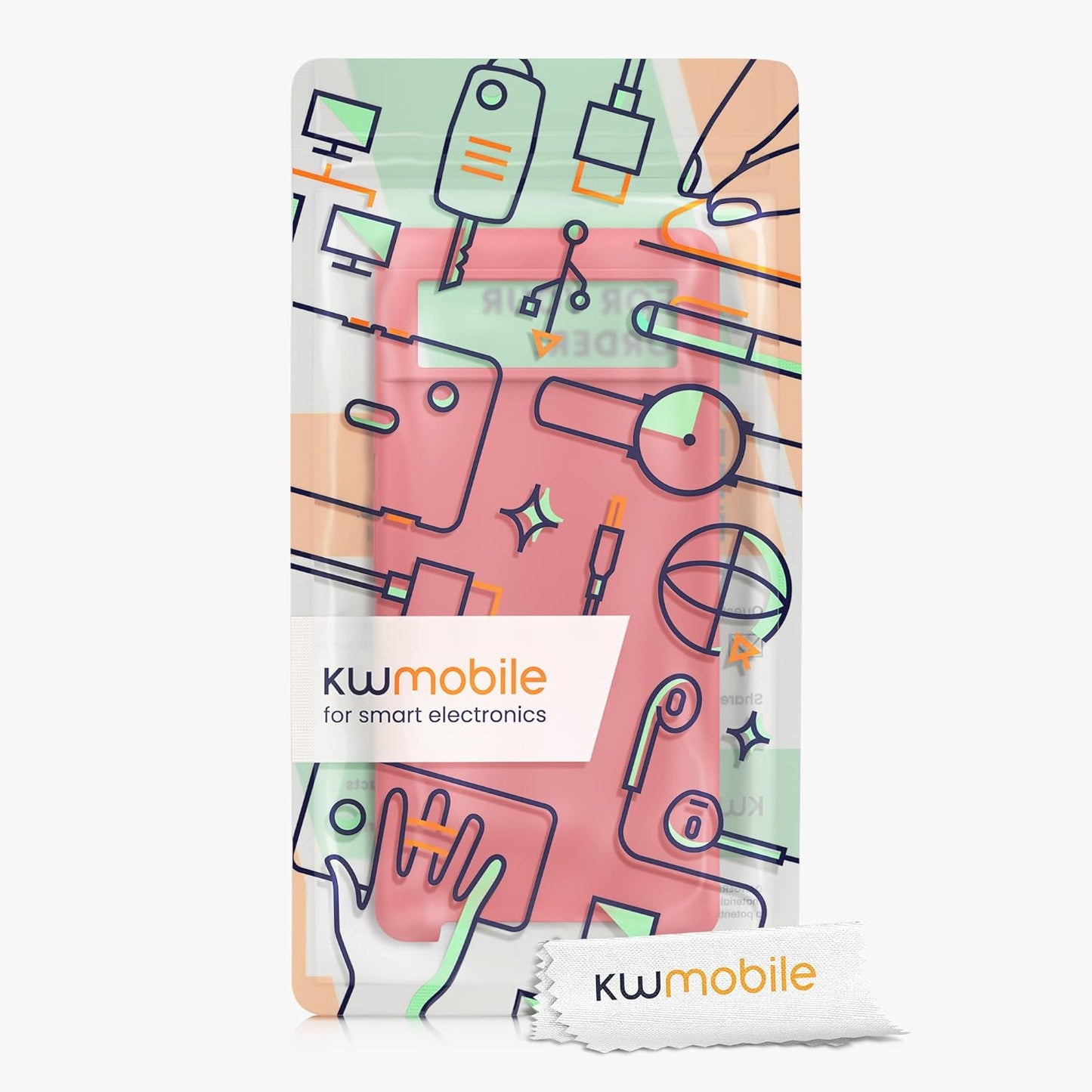 Kwmobile Case Compatible with Google Pixel 6 Case - TPU Silicone Phone Cover with Soft Finish - Dolce Vita  kwmobile   