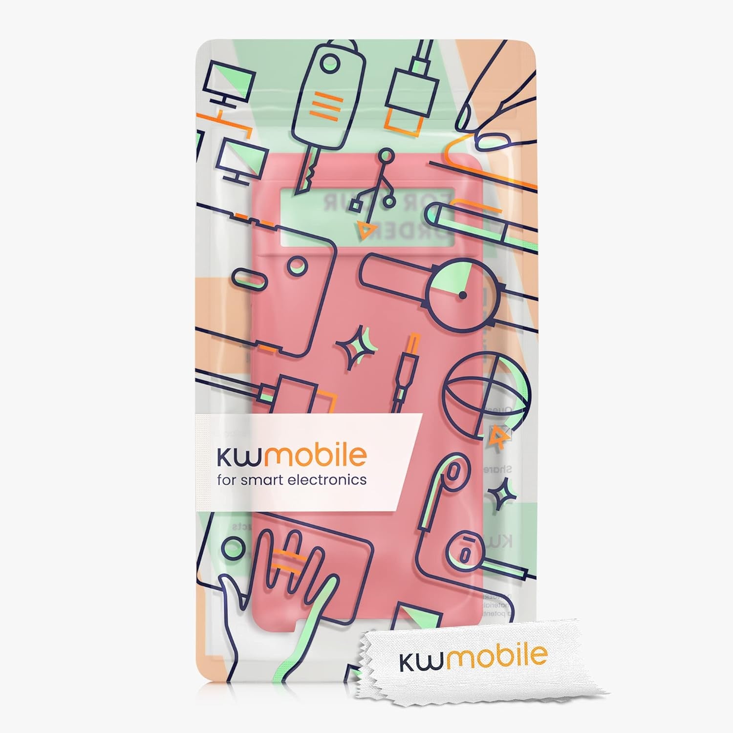 Kwmobile Case Compatible with Google Pixel 6 Case - TPU Silicone Phone Cover with Soft Finish - Dolce Vita  kwmobile   