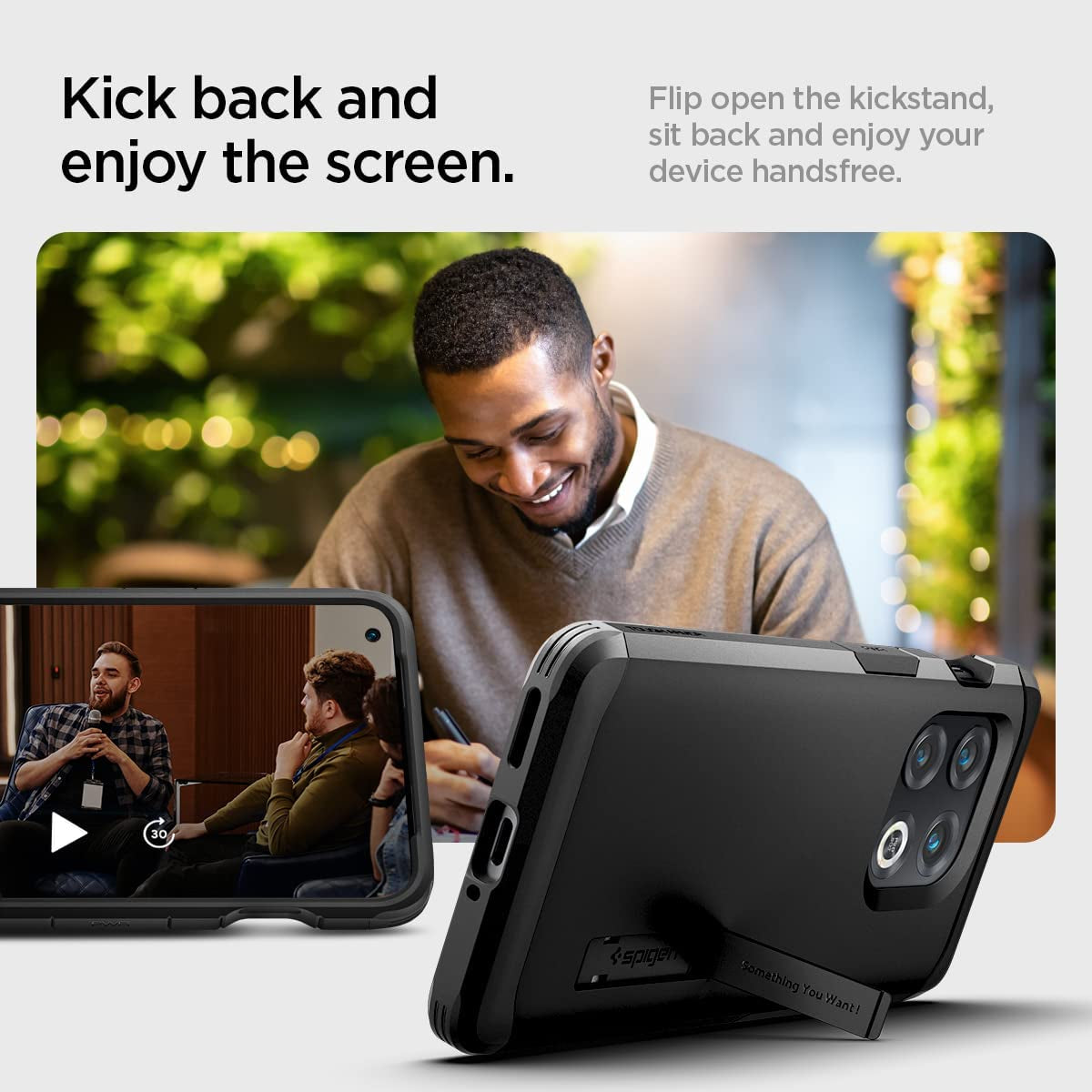 Spigen Tough Armor Designed for Oneplus 10 Pro 5G Case (2022) - Black  Spigen   