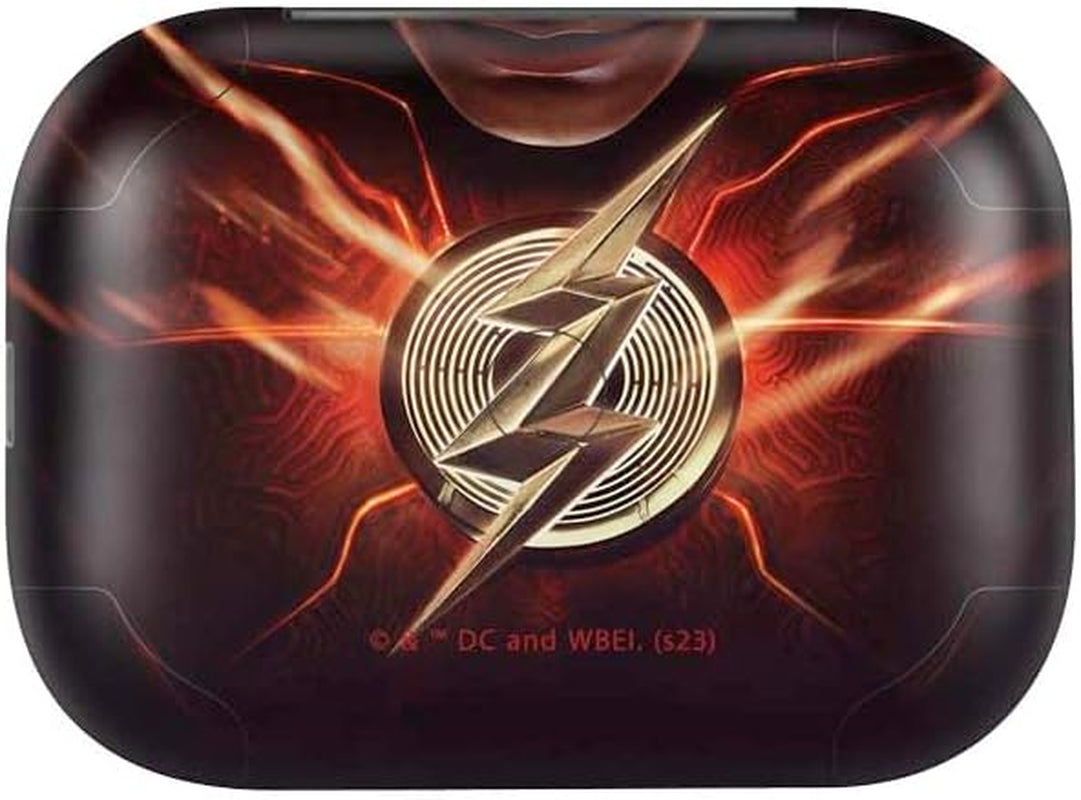 Skinit Decal Skin Compatible with Echo Buds - Officially Licensed Warner Bros the Flash Movie: the Flash Poster Design  Skinit   