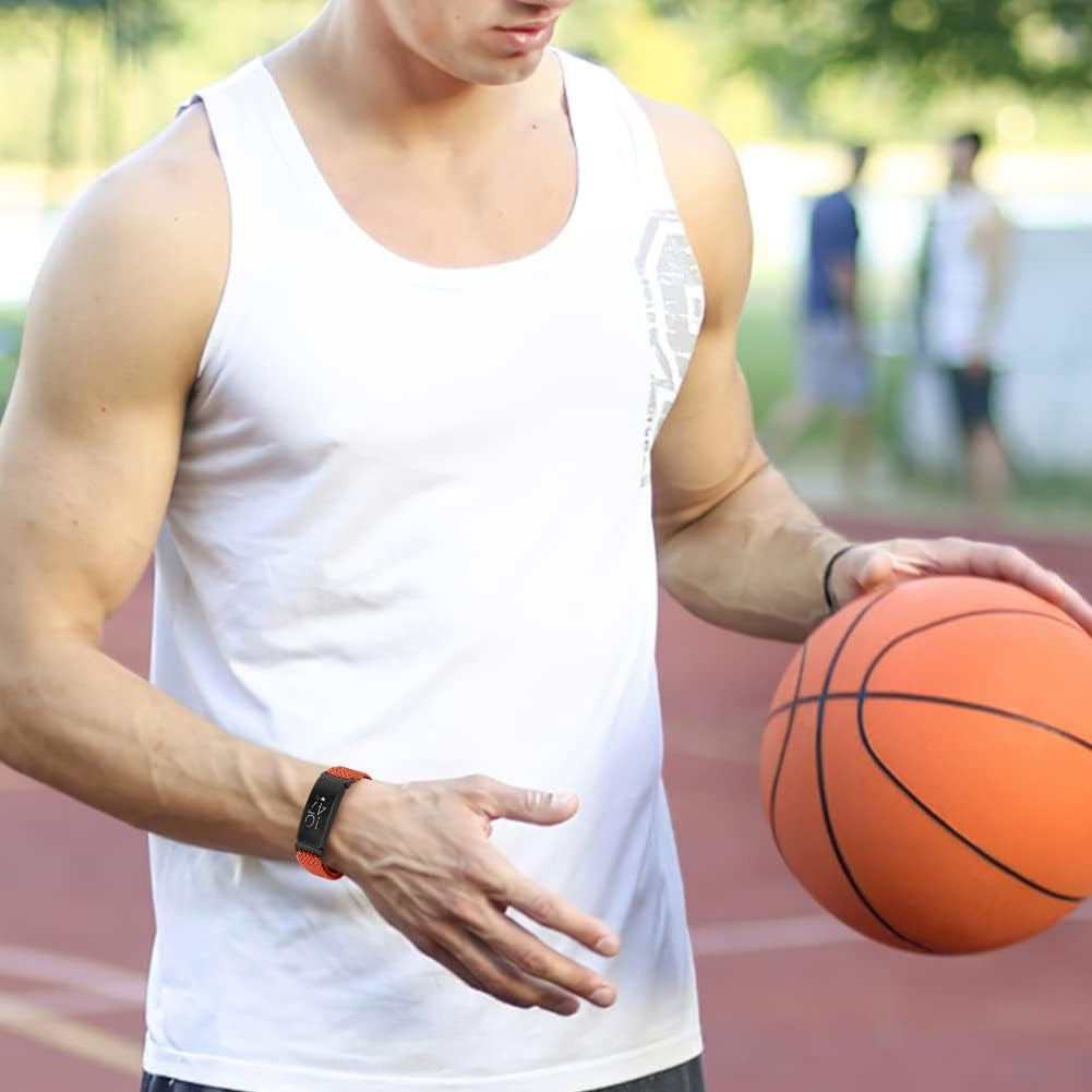 XFYELE Elastic Nylon Band Compatible with Fitbit Inspire 2/ Inspire/Inspire Hr/Inspire Ace 2/ Inspire Ace 3，Adjustable Stretch Breathable Nylon Sport Loop Replacement Strap for Women Men  XFYELE   