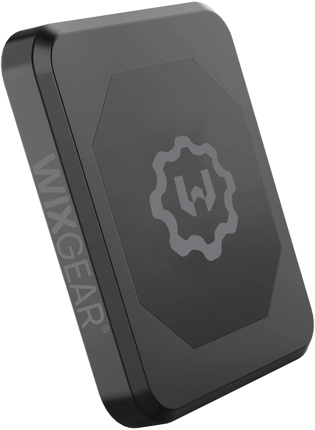 Wixgear Rectangle Flat Stick on Dashboard Magnetic Car Mount Holder for Cell Phones and Mini Tablets with Fast Swift-Snap Technology - Extra Slim  WizGear   