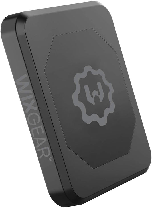 Wixgear Rectangle Flat Stick on Dashboard Magnetic Car Mount Holder for Cell Phones and Mini Tablets with Fast Swift-Snap Technology - Extra Slim  WizGear   