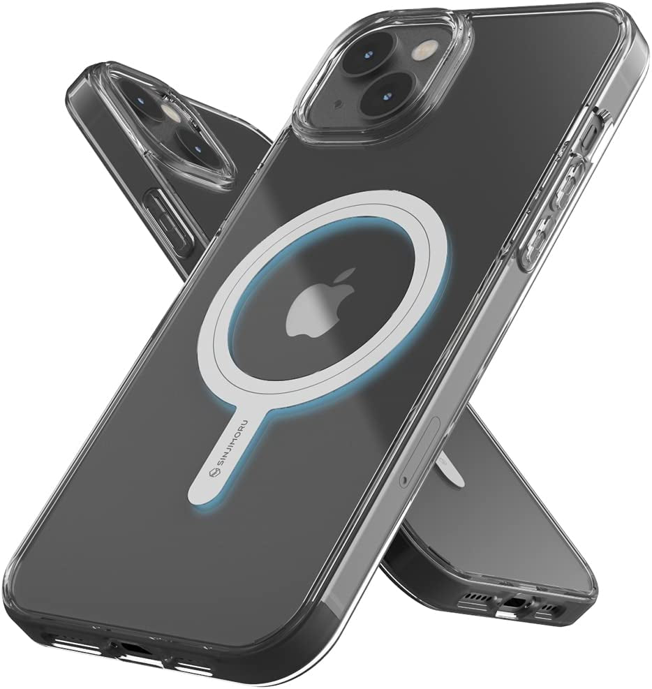 Sinjimoru Shockproof Iphone Case with Magsafe, PC & TPU Clear Phone Case for Iphone Case for Magsafe. M-Airclo for Iphone 14 Pro  Sinjimoru Co.Ltd iPhone 14 Plus  