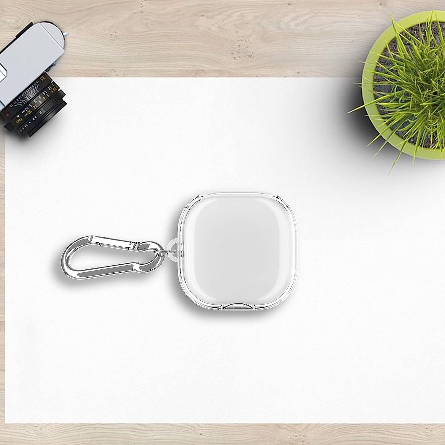 Gaweb Shockproof Transparent Earbuds Case Protective Cover for Samsung Galaxy Buds Pro/Buds Live/Buds 2 Transparent One Size  Gaweb   