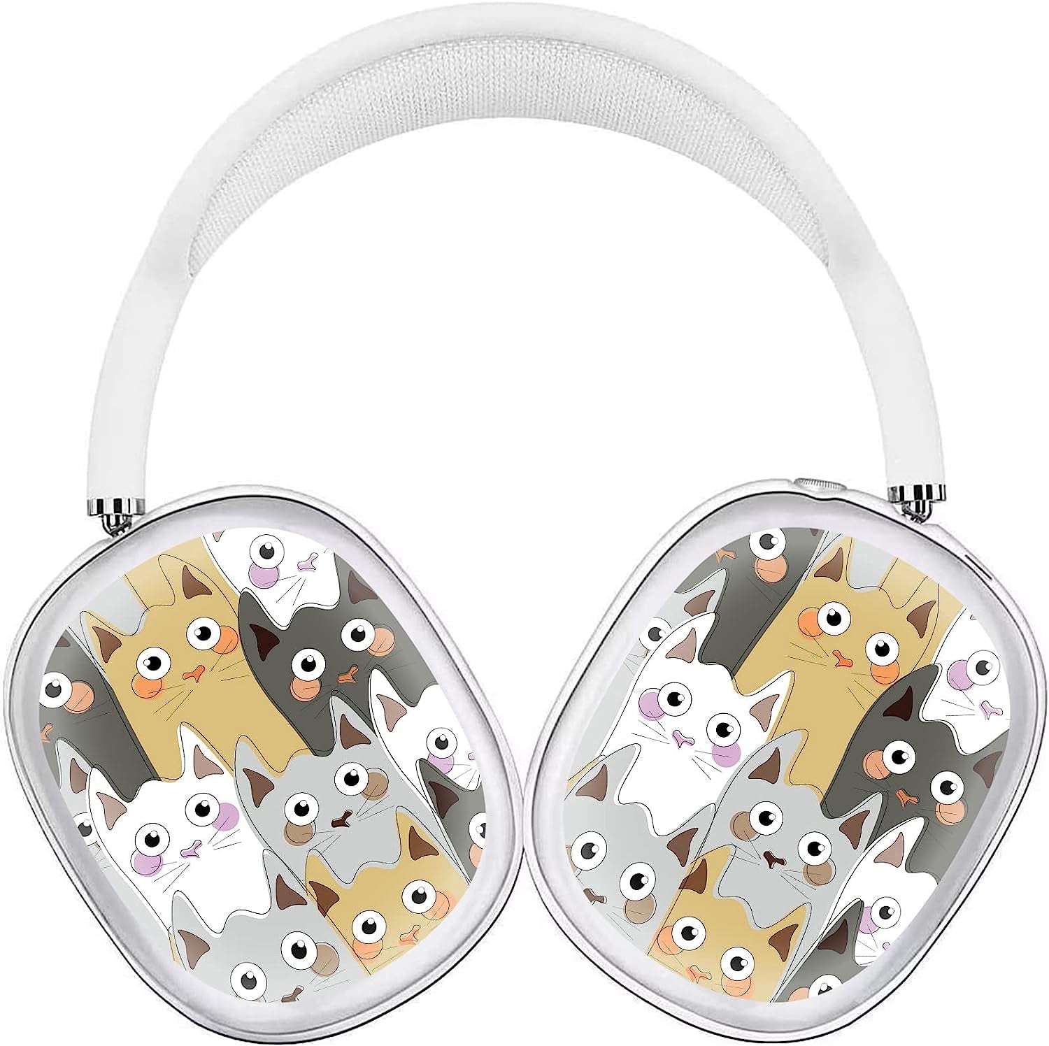 WINCHIHAN Printed Soft TPU Anti-Scratch Protective Case Cover Compatible with Airpods Max Headphones # A20668  WINCHIHAN   