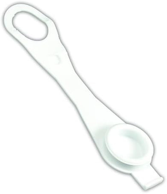 JR Products 422-PW-A Polar White Rubber Dust Plug for City Water Check Valve  JR Products   