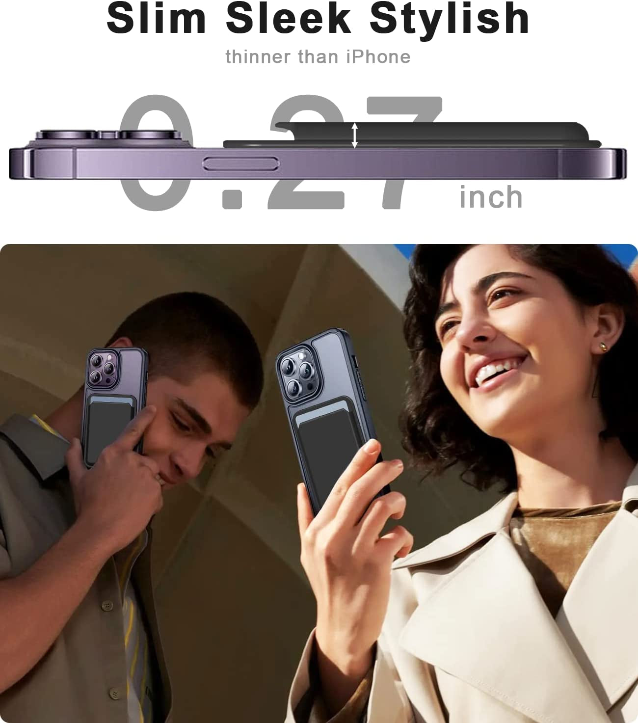 Magnetic Card Holder Designed for Magsafe Wallet, Designed for Iphone 12 13 14 15 Pro Max Mini, Highimitation Leather, Strong Magnet on Back, Quick Access (3 Cards, Dark Cherry)  Python Trend One   