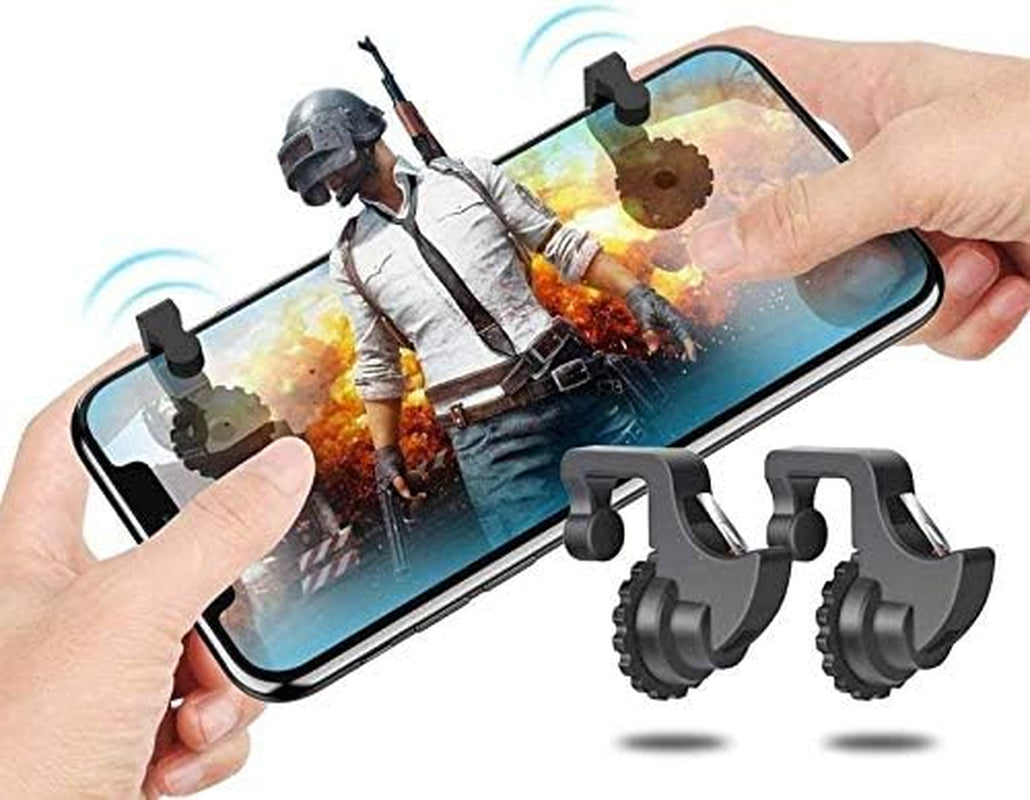 Sami 1 Pair Gaming Trigger Fire Button Gaming L1R1 Shooter Controller PUBG Black for Smartphones Gaming Accessory Kit (Black, for Android, Ios)  seller   