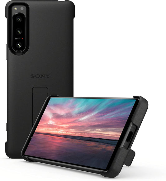 Sony Official Case with Stand for Xperia 5 IV - XQZCBCQ/B Black  Sony   