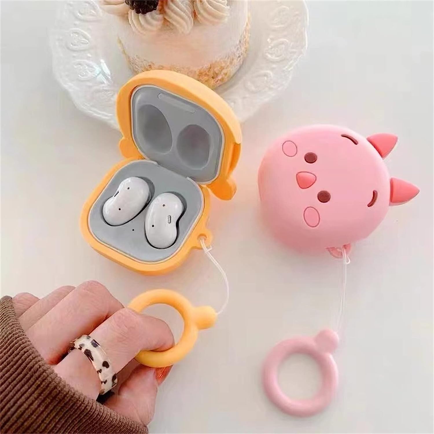 CASEVERSE Cases for Samsung Galaxy Buds2 Pro/Galaxy Buds 2/Galaxy Buds Pro/Galaxy Buds Live, Cute Silicone Anime Shockproof Cover for Girls Boys Teens  CASEVERSE   