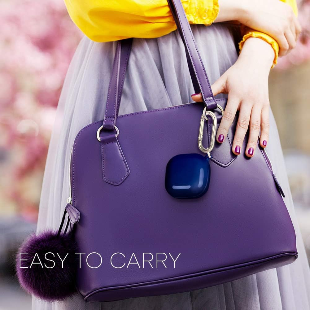 Goospery Designed for Galaxy Buds 2 Case/Galaxy Buds Pro Case/Galaxy Buds Live Case Soft TPU Shockproof Protective Cover for Samsung Earbuds with Keychain (Navy Blue)  GOOSPERY   