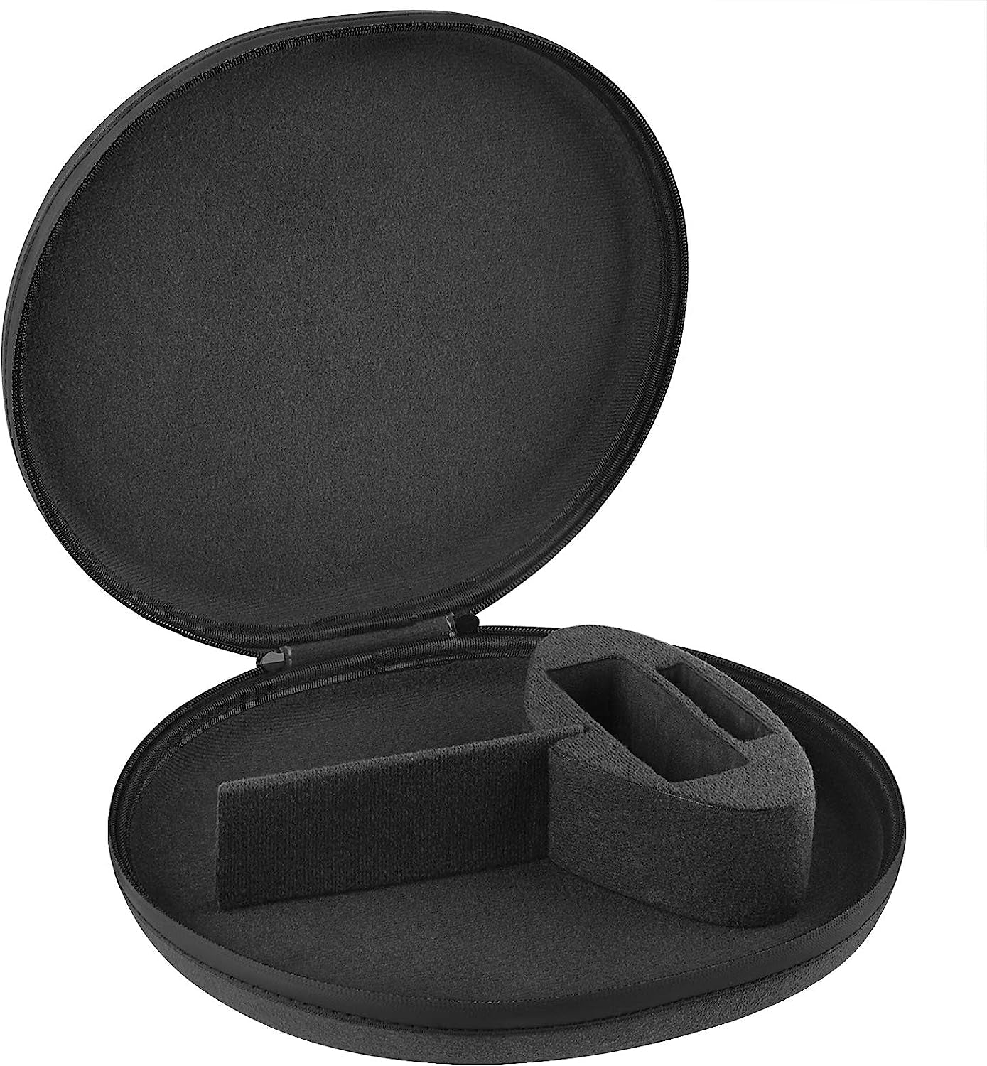 Geekria Shield Smart Headphones Case Compatible with Airpod Max Case, Replacement Hard Shell Travel Carrying Bag with Cable Storage (Microfiber Dark Grey)  GEEKRIA   