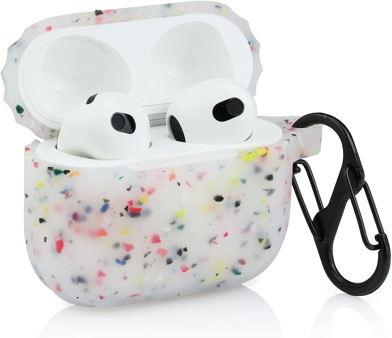 Case Airpods 3 Replacement for Apple Airpods 3Rd Generation 2021, Pink Airpod 3 Gen Silicone Protective Skin Sleeve Accessory Glow in Dark for Girl, Women - LEFXMOPHY  LEFXMOPHY White  