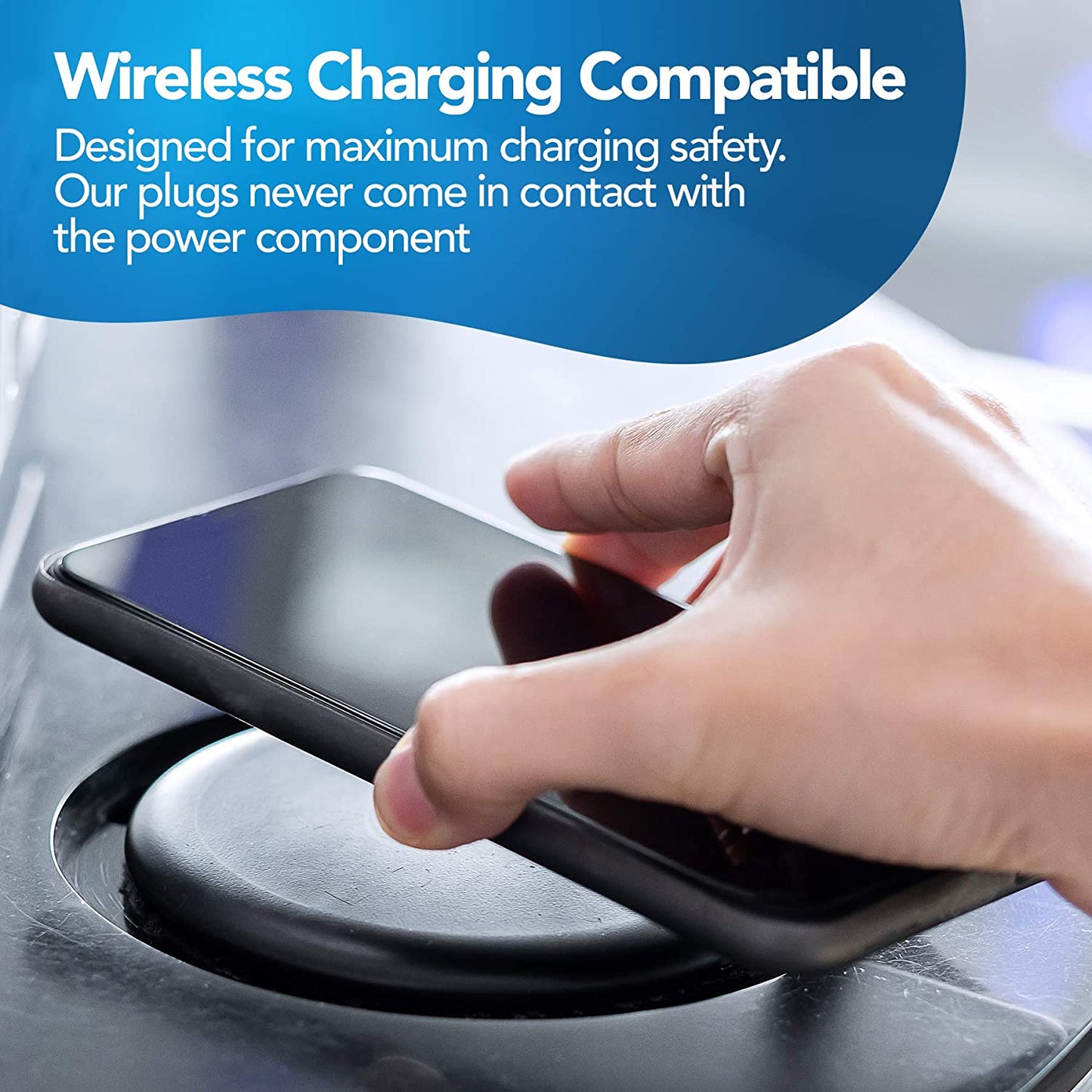 Portplugs 10 anti Dust Plugs, Compatible with Iphone 11, X, XS, XR, 8, 7, 6 Plus, Max, Pro, Airpods, Protection from Dirt, Sand, Lint, and Debris with Port Cleaning Brush (Black)  PortPlugs   