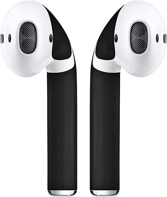 Airpod Skins Protective Wraps | Easy Install | Customize and Protect | Free Lifetime Replacements | Max Coverage | Compatible with Apple Airpods Accessories (Matte Black)  AirPod Skins   