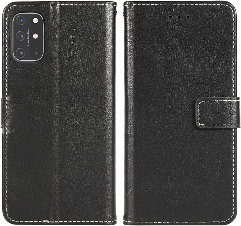 FDCWTSH Compatible with Oneplus 8T Oneplus8T plus 5G Wallet Case Wrist Strap Lanyard Flip Cover Card Holder Cell Phone Cases for One Plus8T on 1 plus 8Tplus 1Plus 8T+ One+ 1+ 1+8T Pro G5 Black  FDCWTSH   