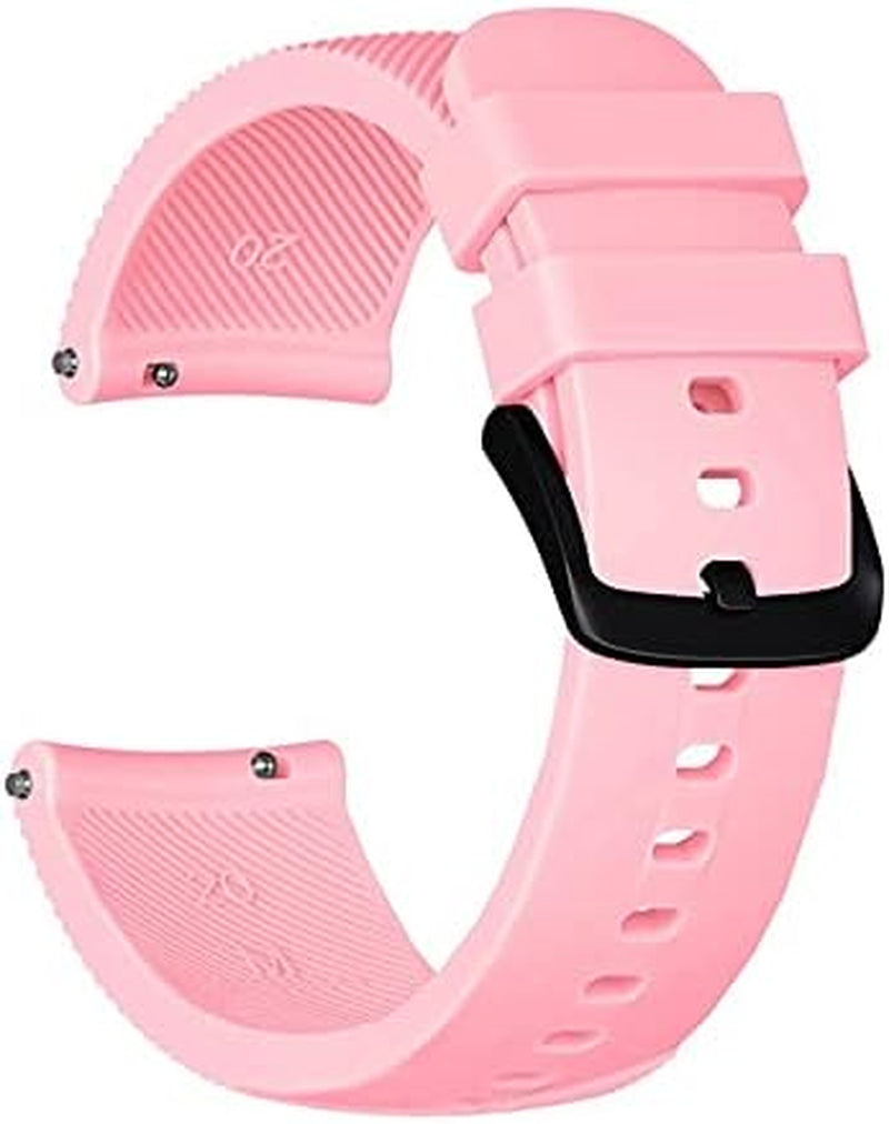 DZHTUS Soft Silicone Band for Garmin Vivoactive 3 Music Vivomove HR Smart Watch Sport Bracelet for Forerunner 245 645 Venu Wrist Strap  DZHTUS F 20mm 