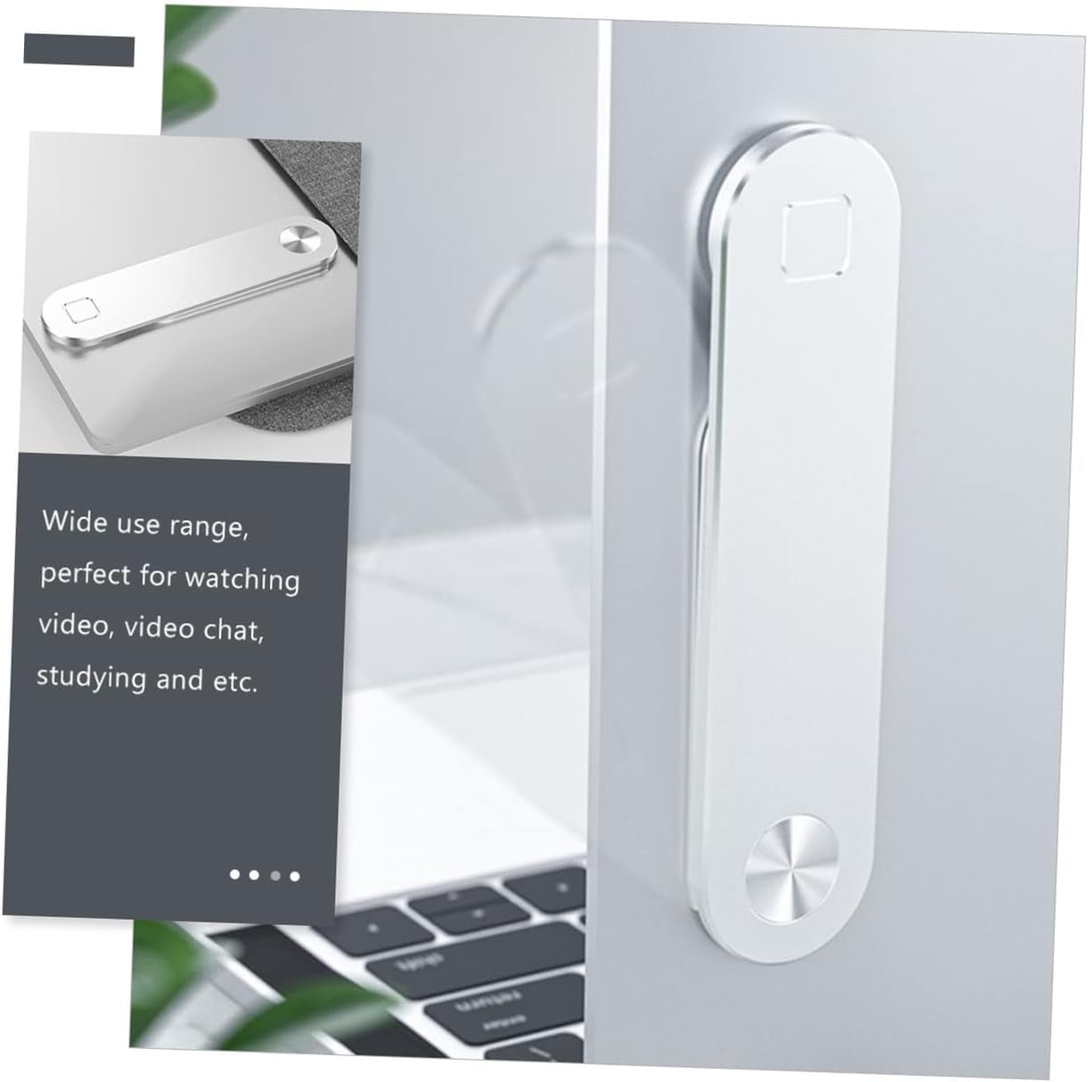 Operitacx 4Pcs Computer Phone Holder PC Stand Cell Phone Stand Holder Smartphone Stand Computer Side Mount Clip Tablet Phone Holder Laptop Side Mount Clip Magnetic Laptop Stand Laptop Holder  Operitacx   