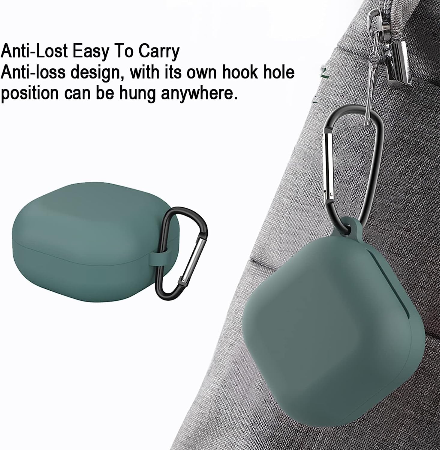 Anime Silicone Earbuds Case Cartoon Headphones Cover Fit Designed for Galaxy Buds2 Pro (2022) /Buds 2 (2021) /Samsung Galaxy Buds Live (2020) /Buds Pro (2021) (G)  SKPY   