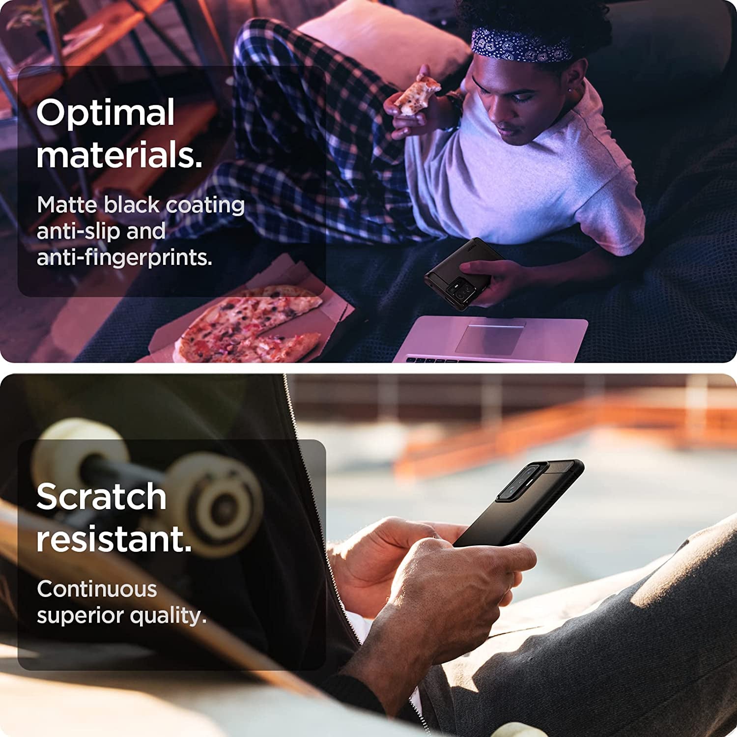 Spigen Rugged Armor Designed for Xiaomi 11T / 11T Pro (2021) - Matte Black  Spigen   