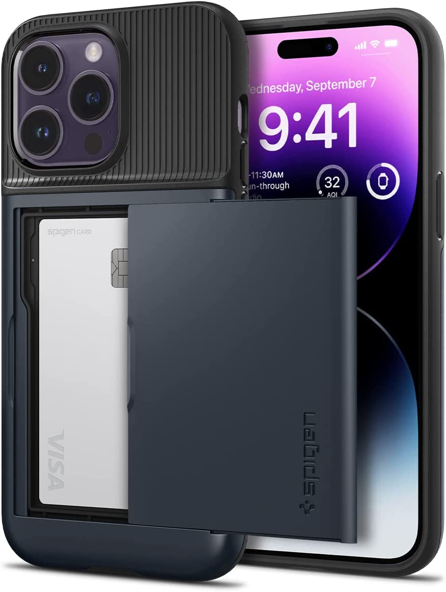 Spigen Slim Armor CS Designed for Iphone 14 Pro Max Case (2022) - Metal Slate  Spigen   